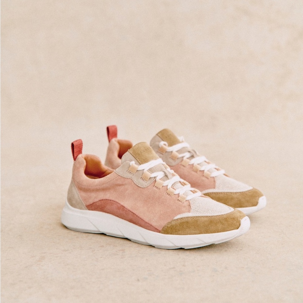 Sézane Blush Sam Sneakers